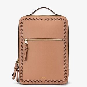 Calpak Kaya Laptop Backpack in Caramel